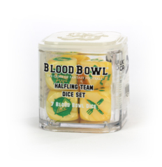 200-58 Blood Bowl Halfling  Team Dice Set